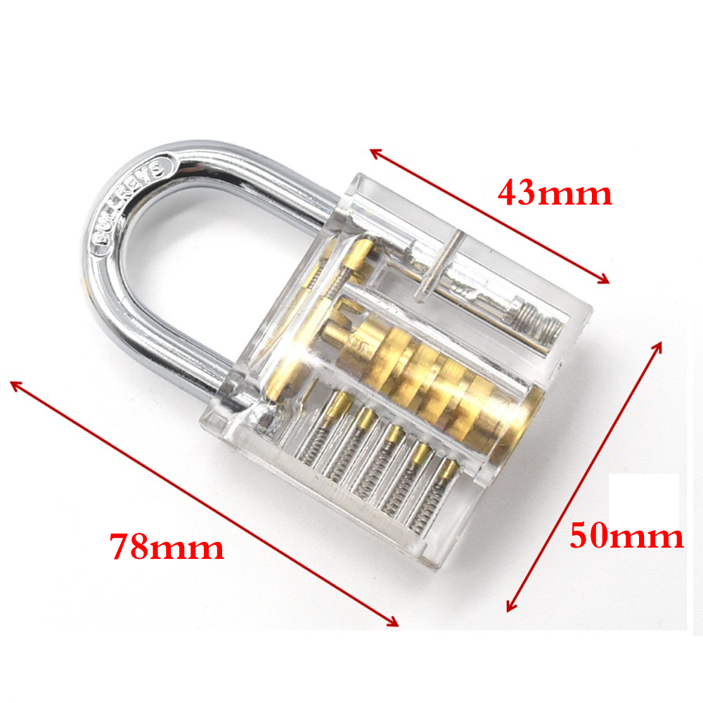 Practice Padlocks Lock for Locksmith with keys